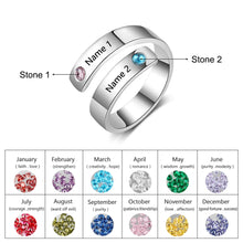 Load image into Gallery viewer, Anillos personalizados para madres