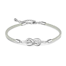 Cargar imagen en el visor de la galería, pulsera personalizada Infinity pareja para hombre y mujer