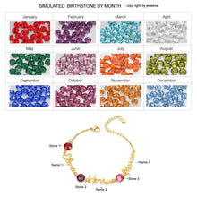 Load image into Gallery viewer, Pulsera personalizada con nombre para niños