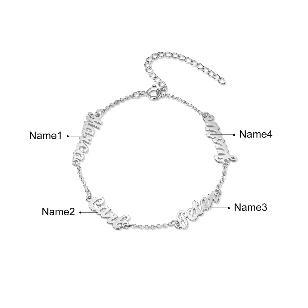 Pulsera de plata de ley 925 para mujer