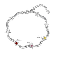 Load image into Gallery viewer, pulsera personalizada con grabado de 2-7 nombres para madres