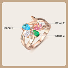 Load image into Gallery viewer, Anillos de mariposa personalizados para mujer