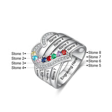 Load image into Gallery viewer, Anillo de Plata de Ley 925 para mujer