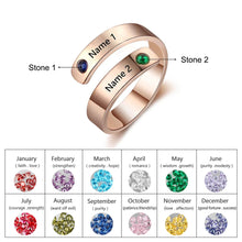 Load image into Gallery viewer, Anillos personalizados para madres