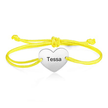 Load image into Gallery viewer, Pulsera personalizada con nombre grabado para parejas