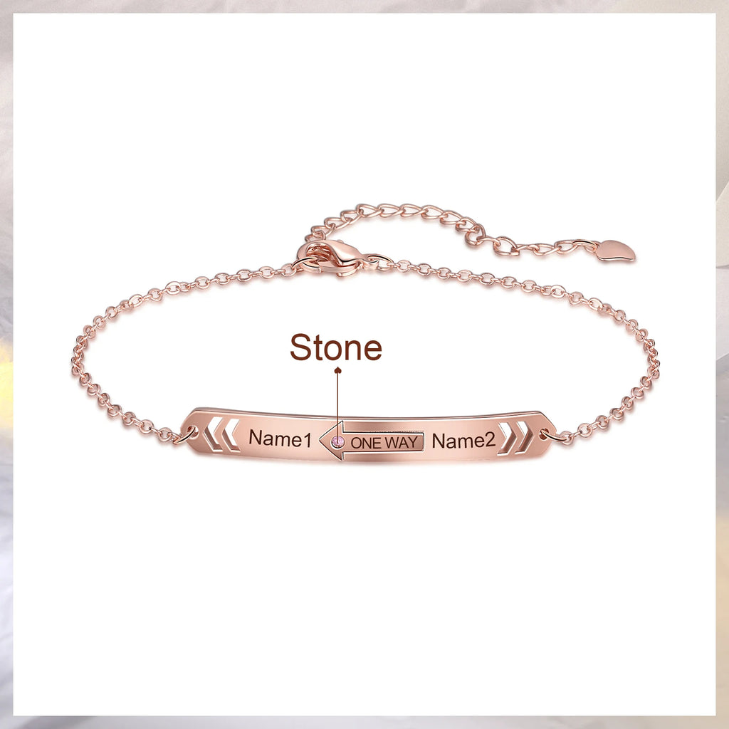 pulsera personalizada para parejas