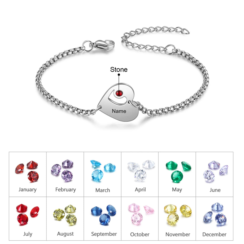 pulsera personalizada con nombre para niños