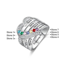 Load image into Gallery viewer, Anillo de Plata de Ley 925 para mujer